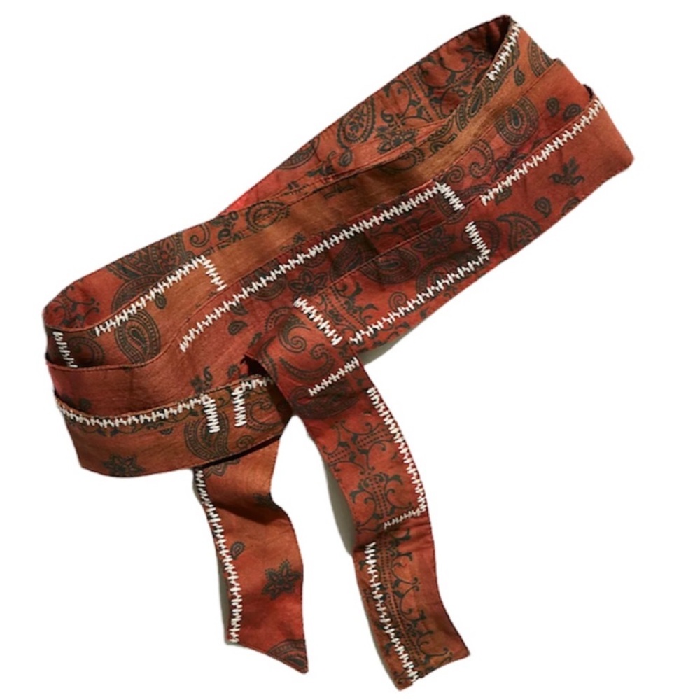 FREE PEOPLE Bandana Wrap Belt - Picture 2 of 9